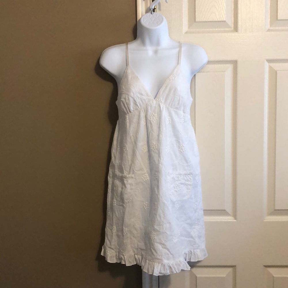 Johnny Martin White Mini Dress